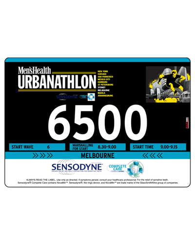 Show details for Adhesive Race Bibs