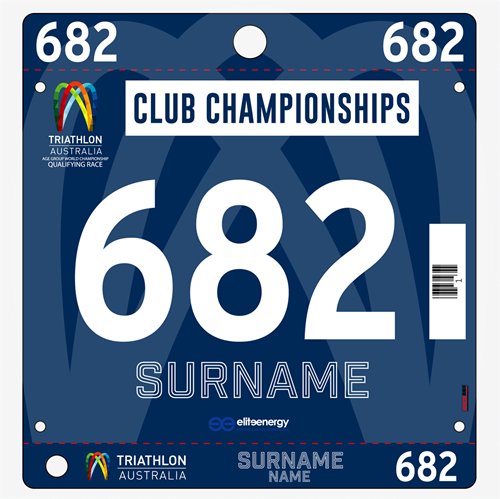 Show details for Full Colour One Sided Race Bibs with Tear off Tags