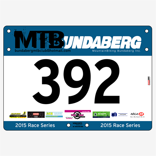 Show details for Full Colour One Sided Standard Bike Plates