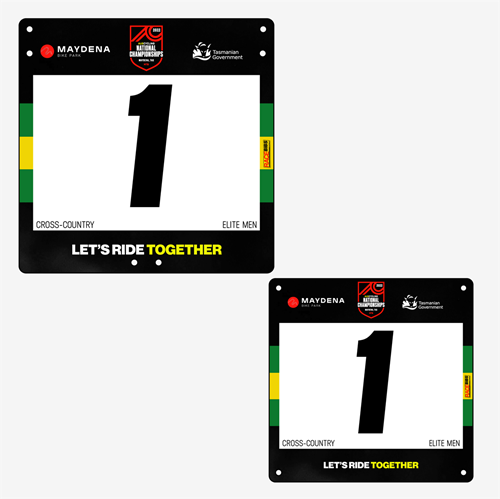 Show details for Full Colour One Sided Standard Bike Plates