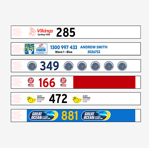Show details for Full Colour One Sided Wrist Bands