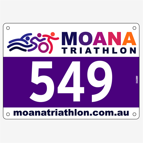 Show details for Full Colour One Sided Race Bibs