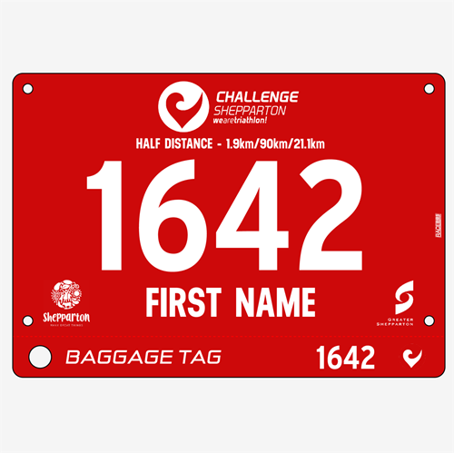 Show details for Full Colour One Sided Race Bibs with Tear off Tags
