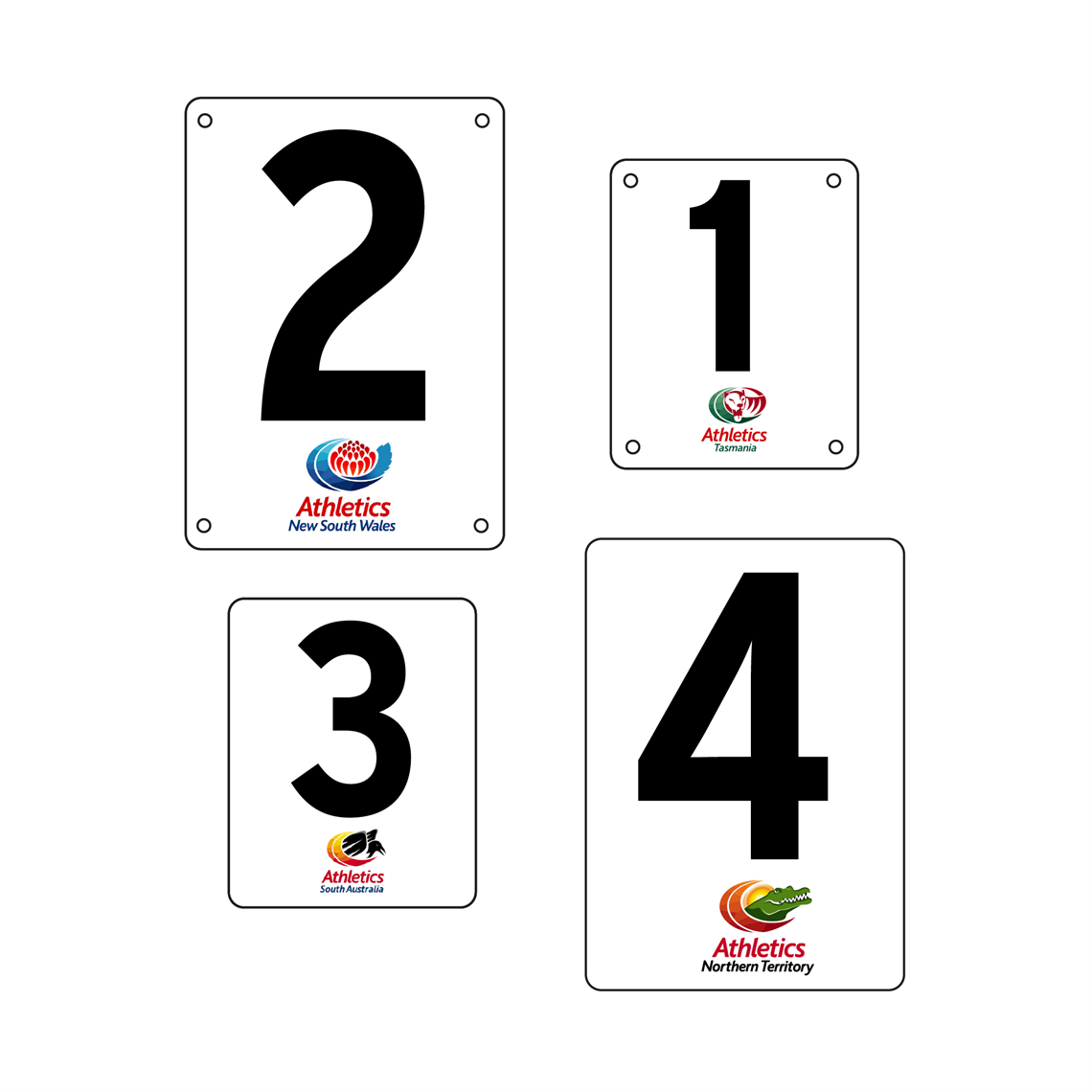 Race Bibs Australia Hip Lane Race Numbers