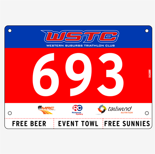 Show details for Full Colour Two Sided Race Bibs with Tear off Tags