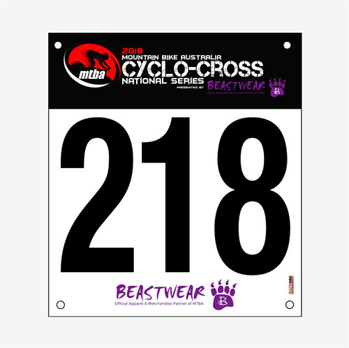 Show details for Full Colour One Sided UCI Race Bibs