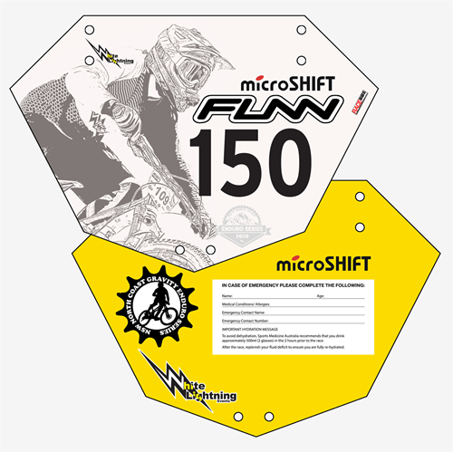 Show details for Full Colour Two Sided Standard Bike Plates