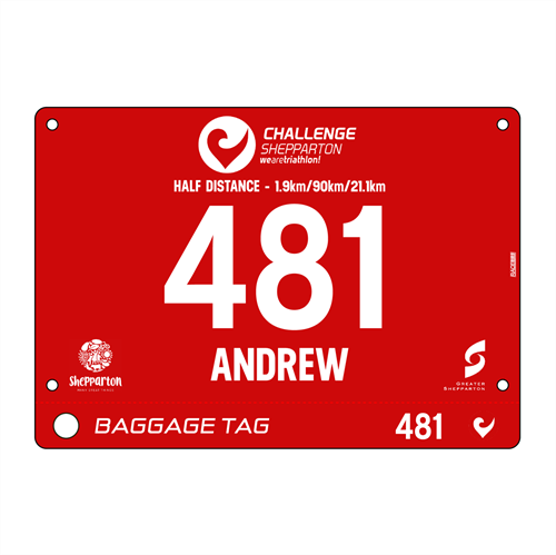 Show details for Full Colour One Sided Race Bibs with Tear off Tags