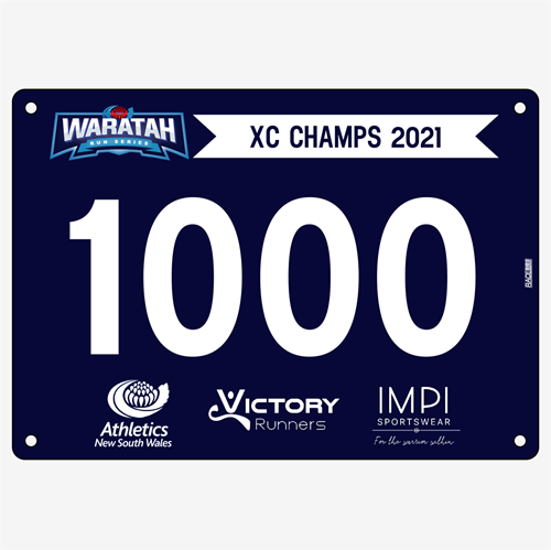 Show details for Full Colour One Sided Race Bibs