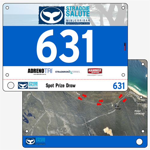Show details for Full Colour Two Sided Race Bibs with Tear off Tags