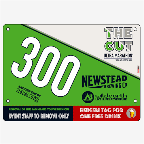 Picture of Full Colour Two Sided Race Bibs with Tear off Tags