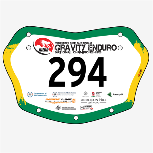 Show details for Full Colour One Sided Premium Bike Plates