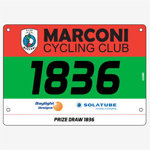 Show details for Full Colour One Sided Race Bibs with Tear off Tags