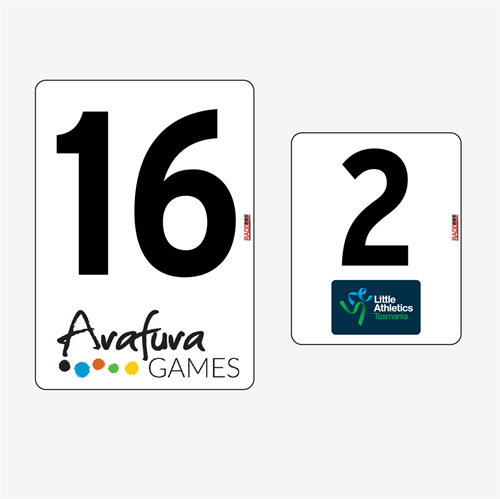 Show details for Hip  Lane Race Numbers