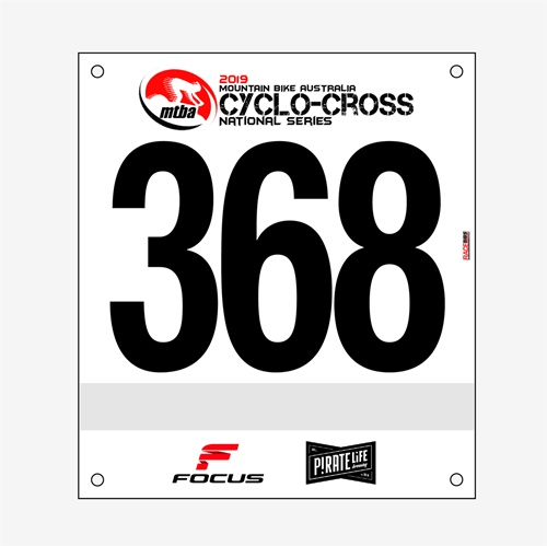 Show details for Full Colour One Sided UCI Race Bibs