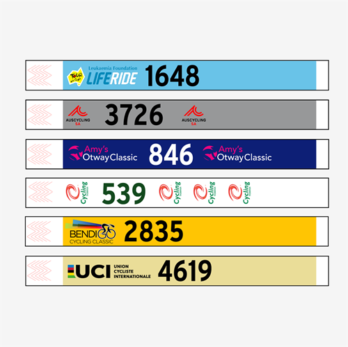 Show details for Full Colour One Sided Wrist Bands