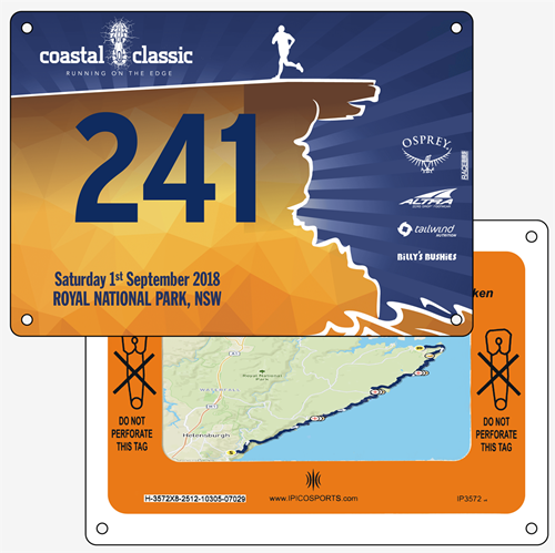 Show details for Full Colour Two Sided Race Bibs