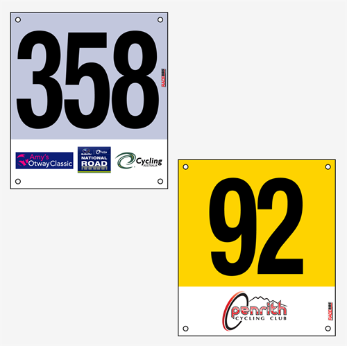 Show details for Full Colour One Sided UCI Race Bibs
